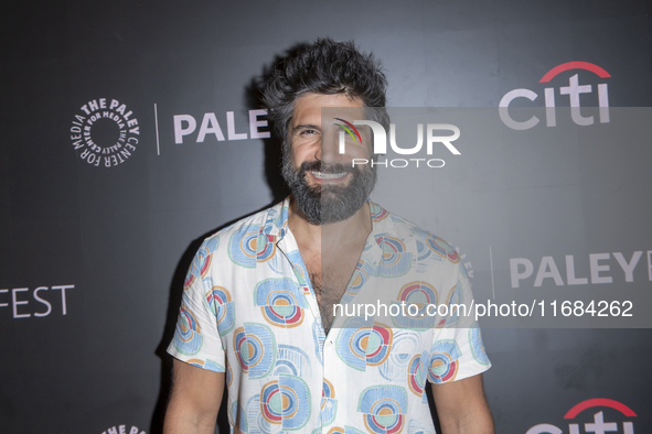 Kayvan Novak attends the screening of ''What We Do In The Shadows'' during PaleyFest 2024 at The Paley Museum in New York, USA, on October 1...