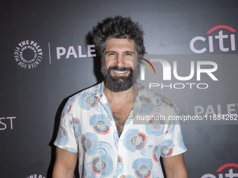 Kayvan Novak attends the screening of ''What We Do In The Shadows'' during PaleyFest 2024 at The Paley Museum in New York, USA, on October 1...