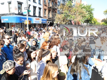 A large crowd gathers for the 34th Annual Tompkins Square Halloween Dog Parade in Tompkins Square Park in New York City, USA, on October 19,...