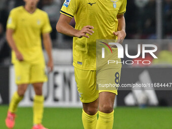 Matteo Guendouzi of S.S. Lazio participates in the 8th day of the Serie A Championship between Juventus F.C. and S.S. Lazio at Allianz Stadi...