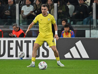 Patric of S.S. Lazio participates in the 8th day of the Serie A Championship between Juventus F.C. and S.S. Lazio at Allianz Stadium in Turi...