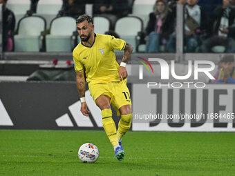 Valentin Castellanos of S.S. Lazio is in action during the 8th day of the Serie A Championship between Juventus F.C. and S.S. Lazio at Allia...