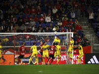 A general view of the match between Columbus and Red Bull during the MLS match at Red Bull Arena in Harris, New Jersey, on October 19, 2024....