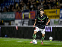 FC Twente forward Mitchell van Bergen plays during the match between RKC and Twente at the Mandemakers Stadium in Waalwijk, Netherlands, on...