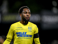 RKC forward Denilho Cleonise plays during the match between RKC and Twente at the Mandemakers Stadium in Waalwijk, Netherlands, on October 1...