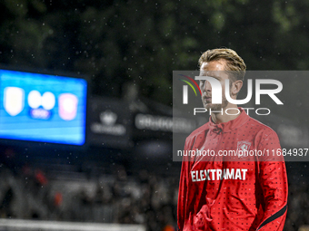 FC Twente midfielder Michel Vlap plays during the match between RKC and Twente at the Mandemakers Stadium in Waalwijk, Netherlands, on Octob...