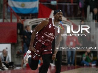 Langston Galloway of Trapani Shark plays during the LBA Italy Championship match between Openjobmetis Varese and Trapani Shark in Varese, It...