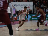 Jaylen Hands of Openjobmetis Varese plays during the LBA Italy Championship match between Openjobmetis Varese and Trapani Shark in Varese, I...