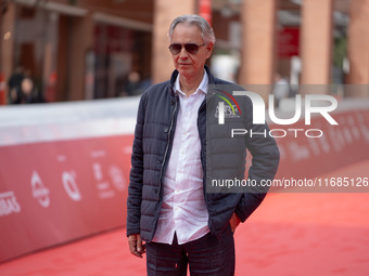 Andrea Bocelli attends the ''Andrea Bocelli 30 - The Celebration'' photocall at Auditorium Parco Della Musica in Rome, Italy, on October 20,...