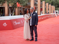 Andrea Bocelli and Veronica Bocelli attend the ''Andrea Bocelli 30 - The Celebration'' photocall at Auditorium Parco Della Musica in Rome, I...