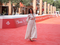 Veronica Bocelli attends the ''Andrea Bocelli 30 - The Celebration'' photocall at Auditorium Parco Della Musica in Rome, Italy, on October 2...