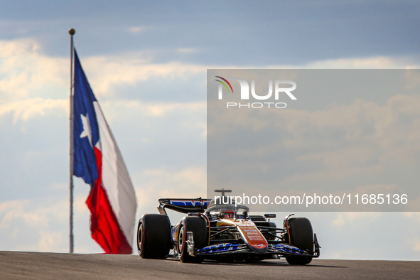 Esteban Ocon of France drives the (31) BWT Alpine F1 Team A524 Renault during the qualifying for the Formula 1 Pirelli United States Grand P...