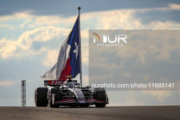 During the qualifying for the Formula 1 Pirelli United States Grand Prix 2024 in Austin, USA, on October 19, 2024. 