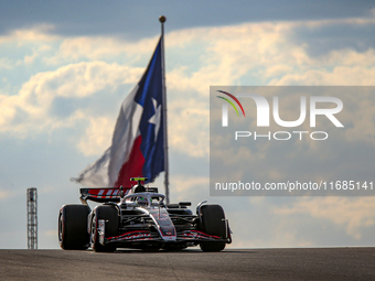 During the qualifying for the Formula 1 Pirelli United States Grand Prix 2024 in Austin, USA, on October 19, 2024. (