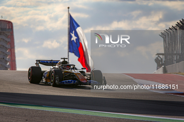 Esteban Ocon of France drives the (31) BWT Alpine F1 Team A524 Renault during the qualifying for the Formula 1 Pirelli United States Grand P...