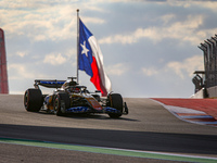 Esteban Ocon of France drives the (31) BWT Alpine F1 Team A524 Renault during the qualifying for the Formula 1 Pirelli United States Grand P...