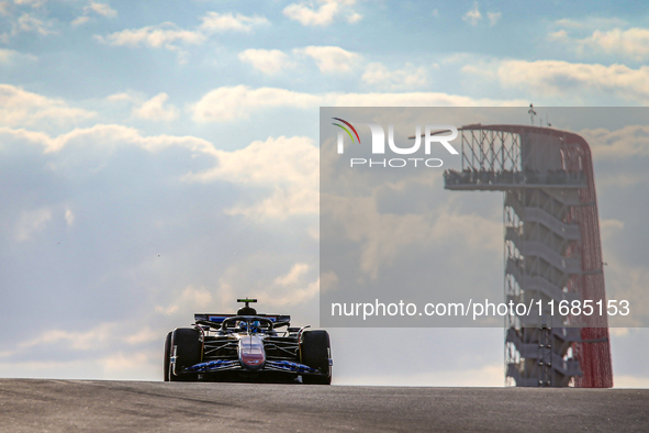 Esteban Ocon of France drives the (31) BWT Alpine F1 Team A524 Renault during the qualifying for the Formula 1 Pirelli United States Grand P...