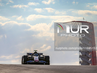 Esteban Ocon of France drives the (31) BWT Alpine F1 Team A524 Renault during the qualifying for the Formula 1 Pirelli United States Grand P...