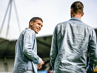 AFC Ajax Amsterdam goalkeeper Jay Gorter participates in the match between Heracles Almelo and Ajax at the Asito Stadium for the Dutch Eredi...