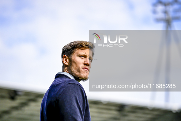 AFC Ajax Amsterdam forward Wout Weghorst plays during the match between Heracles Almelo and Ajax at the Asito Stadium for the Dutch Eredivis...