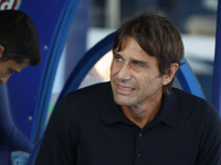 Antonio Conte coaches Napoli during the Serie A soccer match between Empoli FC and SSC Napoli at Stadio Carlo Castellani in Empoli, Italy, o...