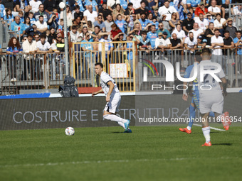 During the Serie A soccer match between Empoli FC and SSC Napoli at Stadio Carlo Castellani in Empoli, Italy, on October 20, 2024, (