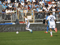 During the Serie A soccer match between Empoli FC and SSC Napoli at Stadio Carlo Castellani in Empoli, Italy, on October 20, 2024, (