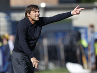 Antonio Conte coaches Napoli during the Serie A soccer match between Empoli FC and SSC Napoli at Stadio Carlo Castellani in Empoli, Italy, o...