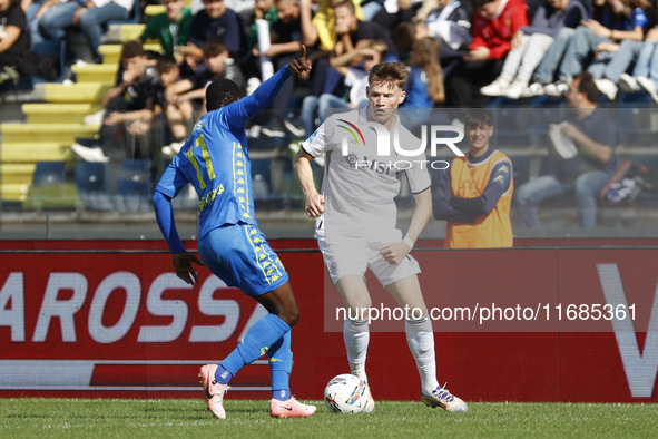 Scott McTominay of Napoli plays during the Serie A soccer match between Empoli FC and SSC Napoli at Stadio Carlo Castellani in Empoli, Italy...