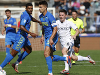 Napoli's Billy Gilmour plays during the Serie A soccer match between Empoli FC and SSC Napoli at Stadio Carlo Castellani in Empoli, Italy, o...