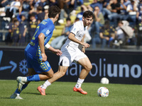 Napoli's Khvicha Kvaratskhelia plays during the Serie A soccer match between Empoli FC and SSC Napoli at Stadio Carlo Castellani in Empoli,...