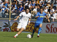 Napoli's Khvicha Kvaratskhelia plays during the Serie A soccer match between Empoli FC and SSC Napoli at Stadio Carlo Castellani in Empoli,...