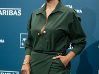 Serena Rossi attends the ''Il Treno Dei Bambini'' photocall during the 19th Rome Film Festival at Auditorium Parco Della Musica in Rome, Ita...