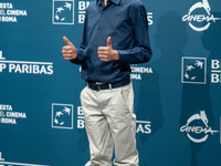 Christian Cervone attends the ''Il Treno Dei Bambini'' photocall during the 19th Rome Film Festival at Auditorium Parco Della Musica in Rome...