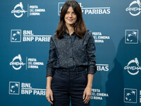 Barbara Ronchi attends the ''Il Treno Dei Bambini'' photocall during the 19th Rome Film Festival at Auditorium Parco Della Musica in Rome, I...