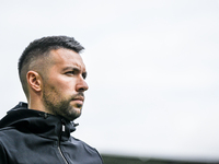 AFC Ajax Amsterdam trainer Francesco Fariolo is present during the match between Heracles Almelo and Ajax at the Asito Stadium for the Dutch...