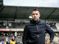 AFC Ajax Amsterdam trainer Francesco Fariolo is present during the match between Heracles Almelo and Ajax at the Asito Stadium for the Dutch...