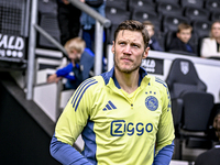 AFC Ajax Amsterdam forward Wout Weghorst plays during the match between Heracles Almelo and Ajax at the Asito Stadium for the Dutch Eredivis...