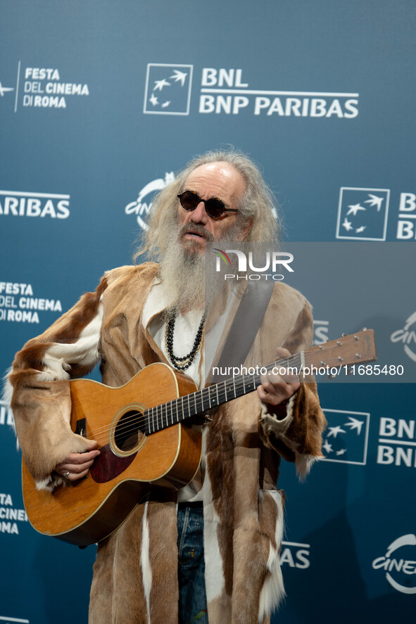 Tony Kaye attends ''The Trainer'' photocall during the 19th Rome Film Festival at Auditorium Parco Della Musica in Rome, Italy, on October 2...