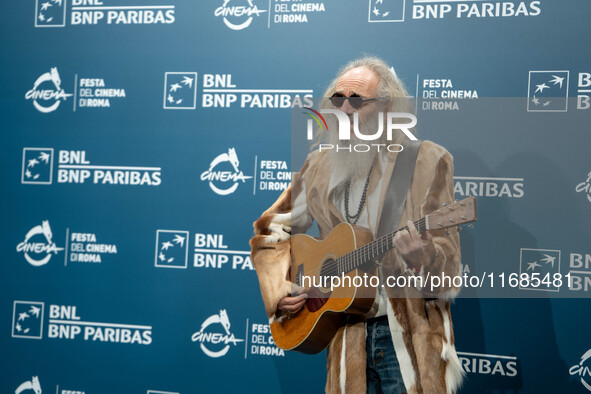 Tony Kaye attends ''The Trainer'' photocall during the 19th Rome Film Festival at Auditorium Parco Della Musica in Rome, Italy, on October 2...