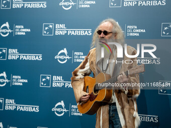 Tony Kaye attends ''The Trainer'' photocall during the 19th Rome Film Festival at Auditorium Parco Della Musica in Rome, Italy, on October 2...