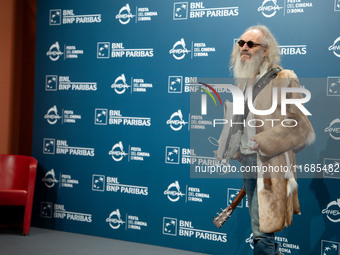 Tony Kaye attends ''The Trainer'' photocall during the 19th Rome Film Festival at Auditorium Parco Della Musica in Rome, Italy, on October 2...