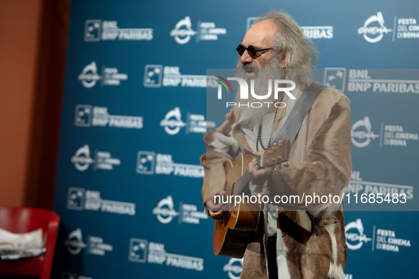 Tony Kaye attends ''The Trainer'' photocall during the 19th Rome Film Festival at Auditorium Parco Della Musica in Rome, Italy, on October 2...