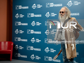 Tony Kaye attends ''The Trainer'' photocall during the 19th Rome Film Festival at Auditorium Parco Della Musica in Rome, Italy, on October 2...