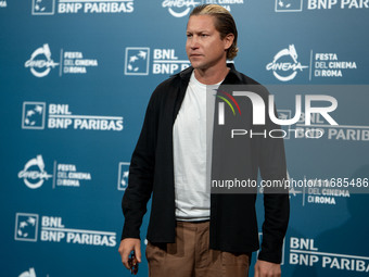 Vito Maria Schnabel attends ''The Trainer'' photocall during the 19th Rome Film Festival at Auditorium Parco Della Musica in Rome, Italy, on...