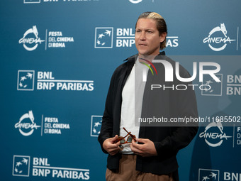 Vito Maria Schnabel attends ''The Trainer'' photocall during the 19th Rome Film Festival at Auditorium Parco Della Musica in Rome, Italy, on...