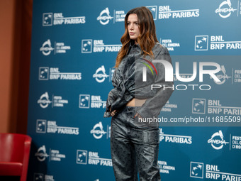 Bella Thorne attends ''The Trainer'' photocall during the 19th Rome Film Festival at Auditorium Parco Della Musica in Rome, Italy, on Octobe...