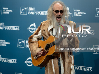 Tony Kaye attends ''The Trainer'' photocall during the 19th Rome Film Festival at Auditorium Parco Della Musica in Rome, Italy, on October 2...