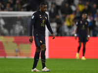 Pierre Kalulu of Juventus FC looks on during the match between Juventus FC and SS Lazio, the 8th round of Italian Lega Serie A Enilive 24/25...