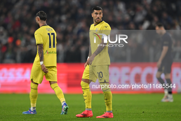 Kenan Yildiz of Juventus FC looks on during the match between Juventus FC and SS Lazio in the 8th round of Italian Lega Serie A Enilive 24/2...